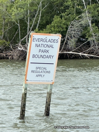 Everglades Water Sign