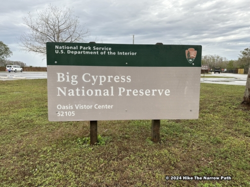 Big Cypress Sign
