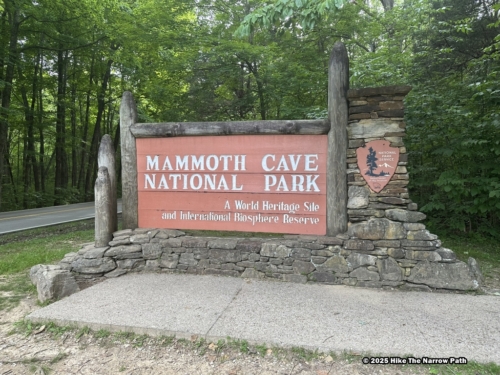 Mammoth Cave Park Sign