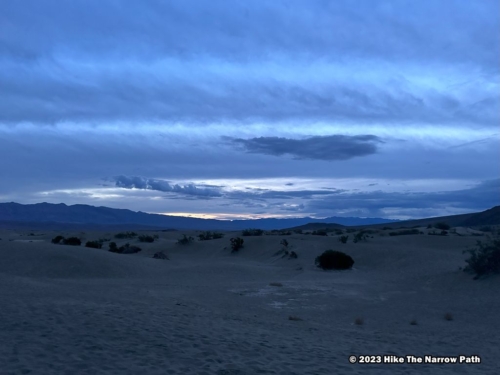 Mesquite Flat Sand Dunes - Sunrise