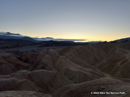Zabriskie Point - Sunrise